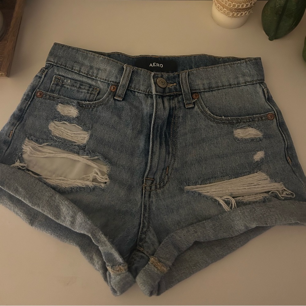 aeropostale mom shorts